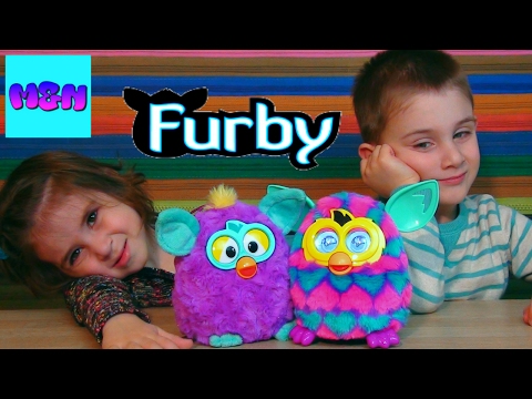 ინტერაქტიული სათამაშო  ფერბი - FURBY - Ферби как у Miss Katy и Mister Max